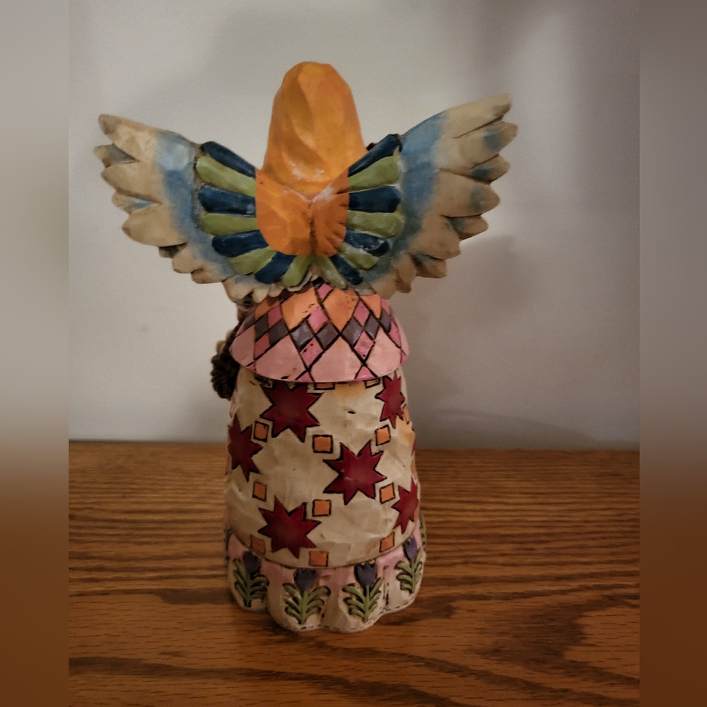 Jim Shore Angel of Faithfulness Figurine - Picture 2 of 5